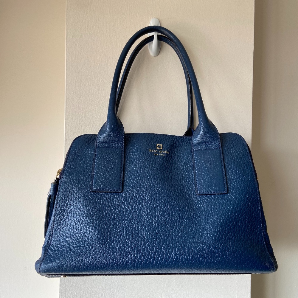 Royal Blue Kate Spade tassel purse & wallet